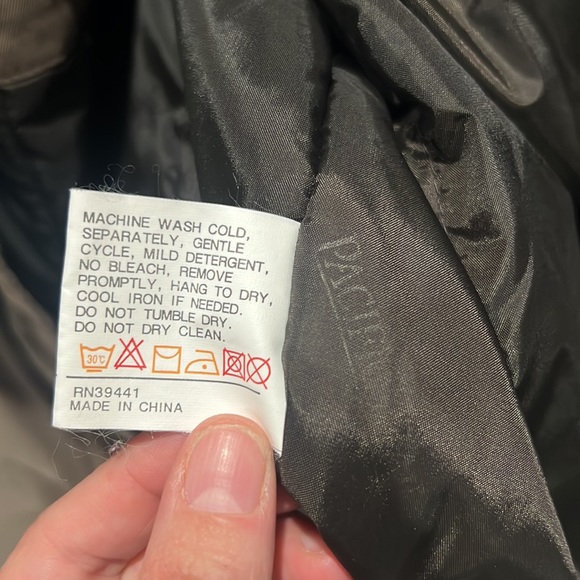 Pacific Trail Green Lined Hooded Winter Coat - Picture 11 of 12